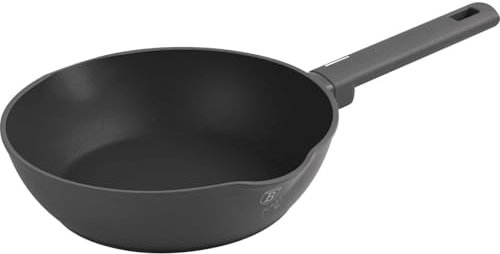BERLINGERHAUS BH-8120 - Sartén honda con superficie de titanio (24 cm), color antracita