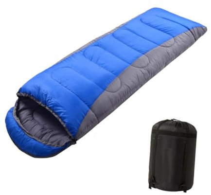 BESPORTBLE Isolierter Outdoor-Schlafsack Für Erwachsene Schlafsack Für Kaltes Wetter Kapuze Mit Kordelzug Leicht Zum Wandern