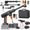 TOPALL Akku Hochdruckreiniger Pistole,Mini Mobiler Hochdruckreiniger Max 45 Bar/652PSI,High Pressure Cleaner,mit 2 * 4000mAh|8.5M Schlauch|6-in-1 Düse,Kabelloser Hydro Blast,TP-04