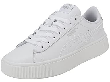 PUMA Damen Puma Vikky Stacked L Sneakers, Puma White-Puma White, 38.5 EU