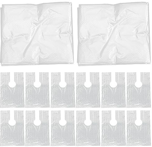 Beaupretty 200 Blätter Friseurumhang Einweg PE Folie Umhang Wasserdichter Anti Öl Färbeumhang Friseursalonumhang Haar Färben Schutzanzug für Barbier Zuhause Einzeln Verpackt 8,5 x 6,5cm