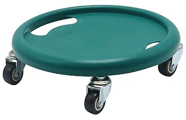 Baoblaze Allenatore a Rulli con Ruota a Disco Addominale, Cursori per Esercizi, Attrezzo Ginnico Multifunzionale per Addominali per, Dischi Scor, Verde