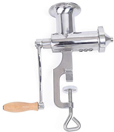 Extracteur de jus, manuel, en acier inoxydable 304, pour herbes de blé et légumes à feuilles, 3 filtres, sans électricité, argenté