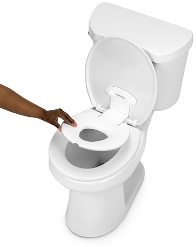 Ingenuity Flip & Sit Töpfchen – Semipermanenter Sitz, einfache Anbringung, für Kinder ab 18 Monaten