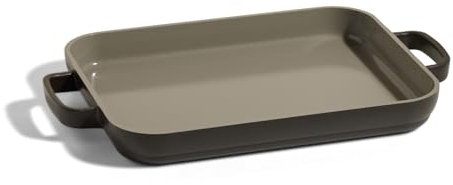 Our Place Mini Griddle Pan – 1.9L Nonstick Ceramic Sheet Pan & Stovetop Griddle with Handles | Toxin-Free Cast Aluminum | Oven Safe up to 232°C | Compatible with All Cooktops | Char