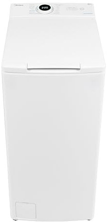 Midea MF10ET70B Lavatrice a Carica Dall'alto 7 kg,Classe A,1200 Giri,Vapore,Motore BLDC,SoftOpener,Porta XL,Bianco