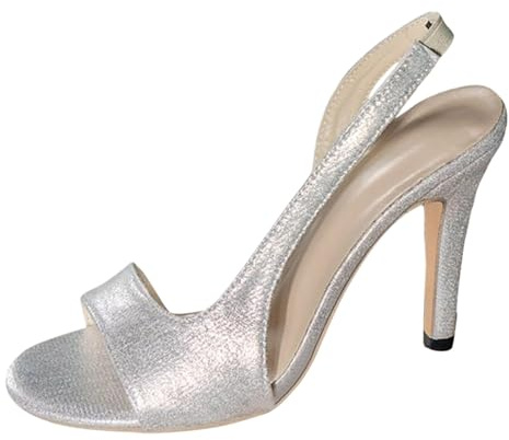 Générique Sandales Femme Talon Chaussures Confort Chic Escarpins Petit Talons Bloc Chaussure Femme Talon Bout Ouvert Escarpins Couleur Unie de Cocktail de Mariage Fête