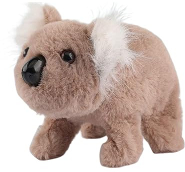 Electric Interactive Plush Koala Toys, Kid-Friendly Companion, 18x9x12cm, Electric Plush Koala, Interactive Stuffed Animal, Realistic Hopping Motion, For Children Boys Preschoolers