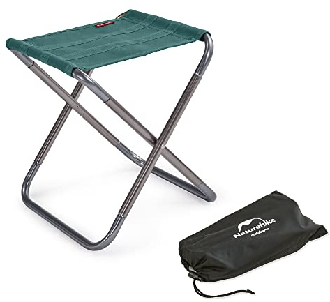 Naturehike Camping Stool, Folding Portable Mini Stool for Fishing, Picnic, Outdoor (Green)
