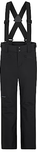 Ziener Kinder AXI Ski-Hose Schnee-Hose | wasserdicht Winddicht warm, black, 176