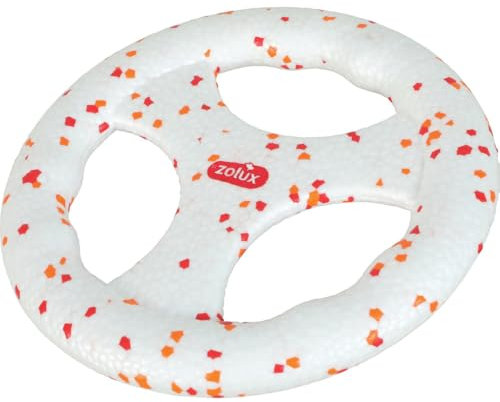 Zolux - Schwimmende Wurfscheibe, 22,5 cm, aus ETPU, Spielzeug für Hunde