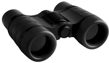 Gaomumu Durable Kids Binoculars, 4x30 High Resolution Binoculars, Essential for Early Educational Learning, Sports, Camping, Beach, Forestand & Outside Play(Black)