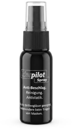 Klar- Pilot anti-dimma, antistatisk rengöring (spray 25 ml)