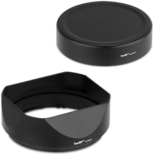 Haoge LH-RX1B Square Metal Bayonet Lens Hood Shade for Sony FE 35MM F2.8 55MM/F1.8 Carl Zeiss Sonnar T* FE 24mm F1.8 ZA E Mount Lens