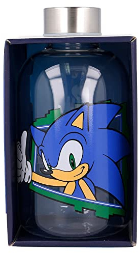 STOR Small Glass Sonic Glasflasche, 620 ml