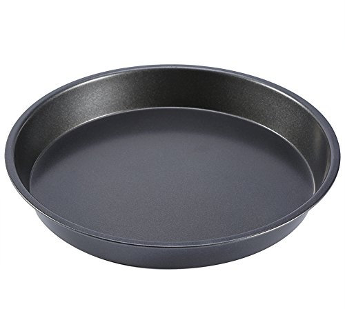 Omabeta 8 inch Non-Stick Round Pizza Pan Microwave Oven Baking Dishes Pans Carbon Steel Pizza Tray for Baking Oven Applicable