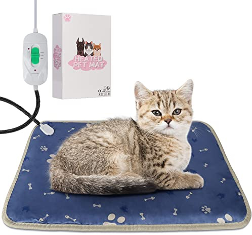 SXCDD Großes Hundebett Waschbar Wasserdicht Hundebett Bequem Sicherheit Hundefutter Blau