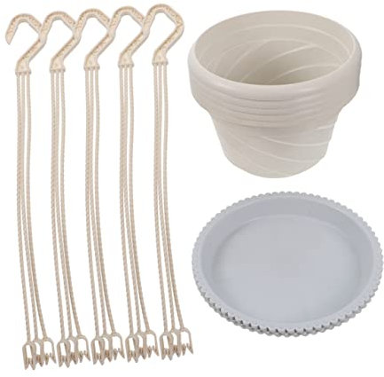 NULYLU Pot De Fleurs Suspendu pour Plantes Vertes Décoration De Pot De Plantes