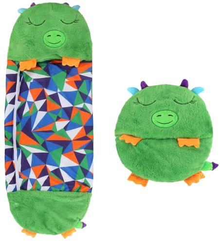 Discoball Sac de couchage en peluche pour enfants - Pour garçons et filles - Pour la maternelle, les voyages, le camping, la garderie