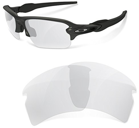 Lentes de Recambio Compatibles para Oakley Flak 2.0 XL OO9154, Transparente