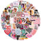 Cobee Autocollants Féministes, 100 Pcs Girl Power Stickers Vinyle Imperméable Autocollants Filles Femmes Cadeaux pour Ordinateur Portable Casque Chapeaux Bouteilles D'eau Autocollant De Voiture