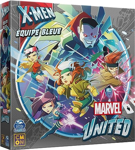 Asmodee Kortspel, CMNMUN12FR, X-Män: Blå lag