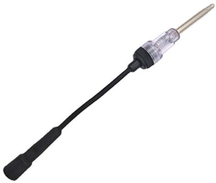 Milageto Comprobador de bujías, versátil, Robusto, de Uso Profesional, comprobador de Encendido de Motores enchufables para cortacéspedes, quitanieves, Coches