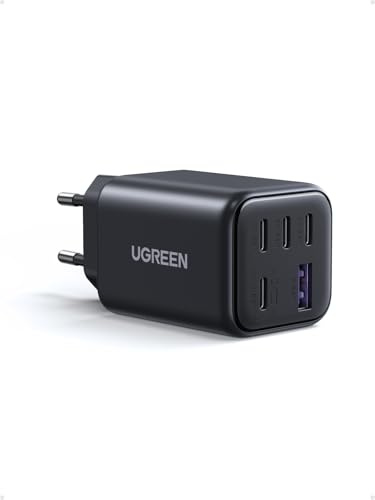 UGREEN USB C Ladegerät 45W GaN Netzteil 5-Port PPS Schnellladegerät PD Charger Adapter kompatibel mit Galaxy S25 Ultra, S24, iPhone 17 Pro Max, MacBook Neo/Air, iPad, Tab A8, Pixel 9