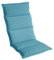 OUTLIV. Polsterauflage Klappsessel -Auflage Sitz- Rückenkissen 120x50x5 cm Hellblau Sitzauflage für Gartensessel und Gartenstuhl