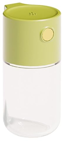 Saleros,Condimento hermético de vidrio visible de 180 ml, agitador de pulverización de 0,5 gramos - Suministros de almacenamiento de cocina para barbacoa, picnic, cocina casera, camping, viajes Aakoma