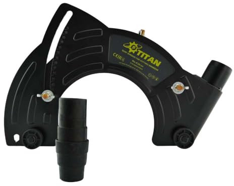 Titan USSN230 Absaughaube mit Rädern - für Winkelschleifer bis 230mm - Schnellspannsystem