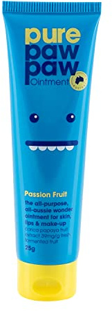 Pure Paw Paw Australian Ointment with Passion Fruit to Smooth and Soothe, Suitable For Lips, All Skin Types and Makeup 25g