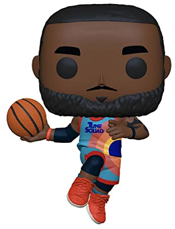 Funko Pop! Movies: SJ2 - Lebron James Leaping - Space Jam 2 - Vinyl-Sammelfigur - Geschenkidee - Offizielle Handelswaren - Spielzeug Für Kinder und Erwachsene - Movies Fans