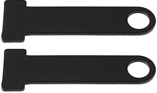 AUTO Estensione del lucchetto del casco | Cinturino per casco D-Ring Lock Acciaio inossidabile Moto Scooter Universal Biker For (nero) lucchetto per casco moto Estensione per lucchetto per cas