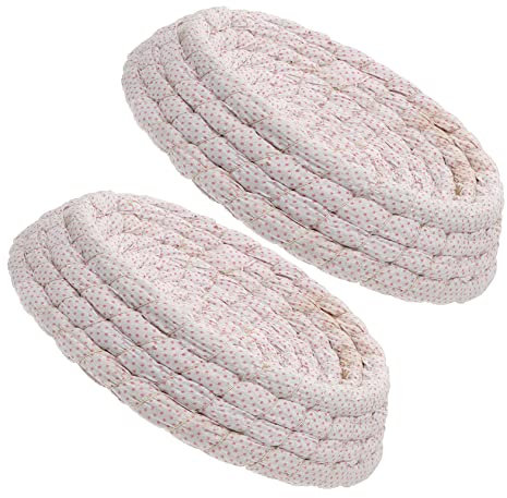 Ipetboom 2st Nest Grasbeet Für Hamster Gewebtes Vogelhaus Hasenbett Aus Stroh Haustierzuchthaus Strohhase Heumatte Kaninchenbett Aus Naturstroh Vogelzuchtkäfig Stoff Taube Inkubationsbox