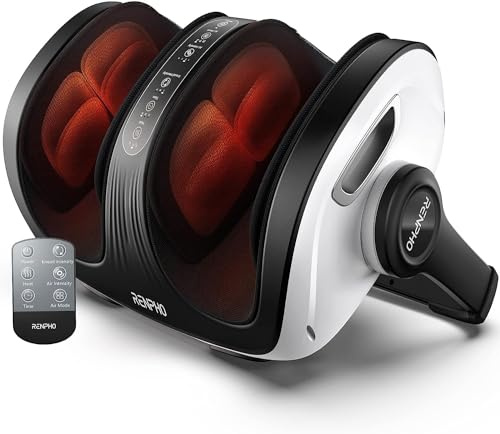 RENPHO Shiatsu Foot & Calf Massager, Foot Massager Machine with Heat