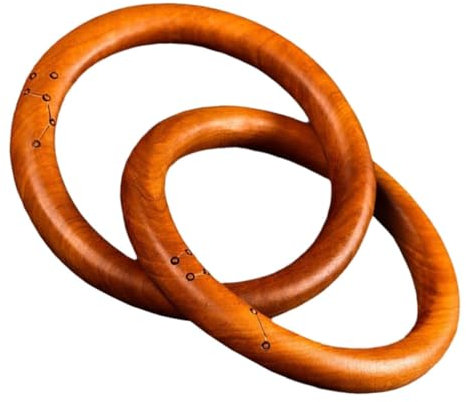 Alipis Decorazione Con Nodi in Legno Di Giuggiola Di Squisita Fattura Materiale Naturale Decorazione Rustica Da Tavolo Decorazioni Per La Casa Per Il Soggiorno