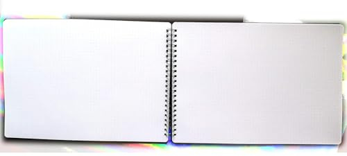 tipome Blocco spiralato puntinato con carta spessa in formato A4 21x30cm Puntini bullet journal