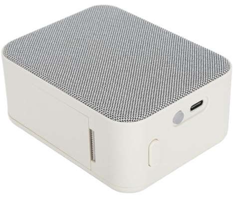 Etikettmaskin, Bärbar Bluetooth-minietikettskrivare, Bläckfri Utskrift, Trådlösa Handhållna Klistermärken, Uppladdningsbar Termisk Etikettskrivare för Hemmakontor