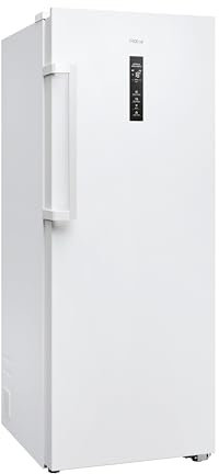 Haier Gefrierschrank mit Abtauautomatik und Eiswürfelbereiter Up 60 SERIE 3 H4F226WDH1 I Total No Frost Tiefkühlschrank, 226 L Kapazität I Eisschrank auch als Kühlschrank nutzbar I Freezer mit Wi-Fi