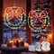 170 LED Weihnachtsdeko Fenster, 8 Modi Warmweiß Weihnachtsbeleuchtung Fenster, Kranz Lichtervorhang Batteriebetriebene mit Fernbedienung und Timer für Weihnachten Deko, Party, Balkon, Garten (2 Stück)