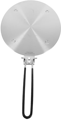 Stainless Steel Induction Heat Diffuser Plate Adapter, Foldable