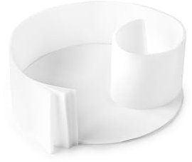 IBILI - Papier antiadhésif prédécoupé pour moule rond de 20 cm, set de 12 bases + 12 côtés