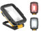 BougeRV COB-LED Werkstattlampe & Taschenlampe, Arbeitsleuchte mit 1600 Lumen, 10400 mAh, 180° Verstellbar mit Magnetfuß/Klipshaken, 1/4 Gewinde, Flutlicht & Spotlicht, für Camping, Werkstatt, Notfall