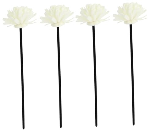 ARTSEWPLY 4 Piezas Varillas Aromáticas de Rattan para Difusor Accesorios para Aromaterapia Absorción Rápida y Difusión de Fragancia para Esencias y Perfumes