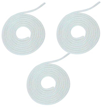 3 protectores de cable en espiral, protectores de cable de carga, funda protectora de cable de datos, protector de cable de auriculares para teléfono, auriculares, datos USB, masticar mascotas, 1,5 m