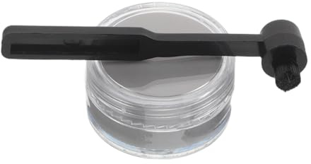 Tofficu Cepillo Limpiador Antiestático para Aguja de Tocadiscos, Kit de Limpieza de Vinilo Gel Suave y Fibra de Carbono, 2 Piezas para Mantenimiento y Protección de Discos de Vinilo