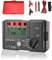 Insulation Resistance Tester, UT502A Digital Megger Tester Megohmmeter Voltage Multimeter Insulation Electrical Test Equipment 500V/1000V/2500V