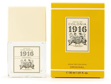 1916 - Originale 30 ml, Acqua di Colonia Uomo e Donna, Formato Viaggio in Spray, Profumo Unisex, Eau de Toilette Masculina e Femminile, Fragranza Agrumato e Floreale, Profumo a Lunga Durata