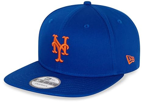 New Era New York Mets MLB Essentials Blue 9Fifty Snapback Cap - S-M (6 3/8-7 1/4)